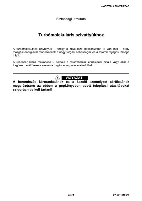 TPS-Compact Turbopump