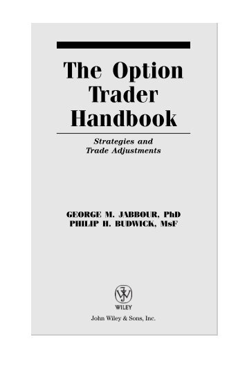 Options strategies handbook
