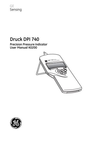 Druck dpi 104 manual