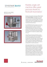 Interpack Maschinenprofile Druck final.indd - Rockwell Automation