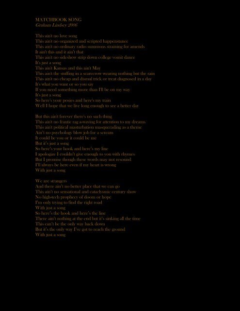 Hell Under The Skullbones Lyrics By Graham Lindsey