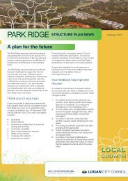 Park Ridge Structure Plan Newsletter - Logan City Council