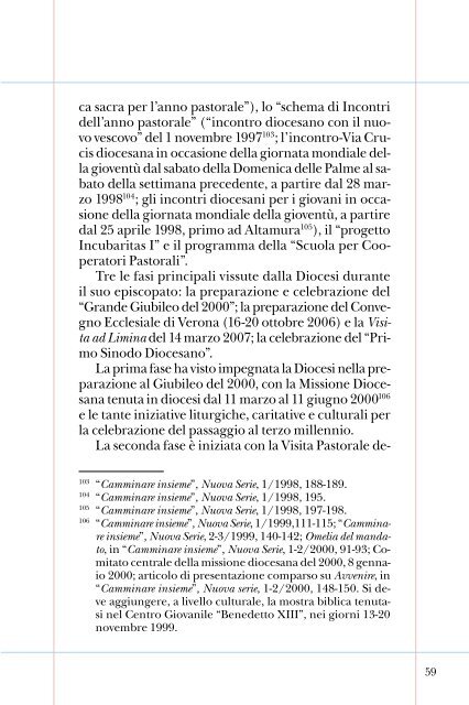 quaderno sinodo VII.pdf - Diocesi Altamura - Gravina - Acquaviva ...