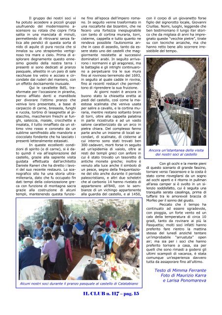 Numero 117 - Anno XX, Marzo/Aprile 2012 - Club Plein Air BdS