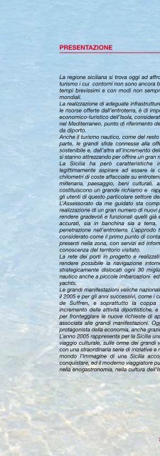 Guida del diportista vol.I (2^ed.) - Regione Siciliana