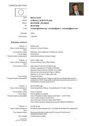 Arch. MARIO LI CASTRI - AMG Energia