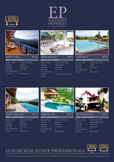 Samui Phangan Real Estate Magazine February-March