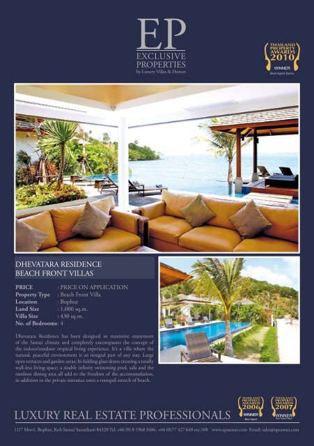 Samui Phangan Real Estate Magazine February-March