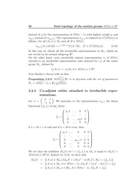 THÈSE DE DOCTORAT ELLOUMI Mounir Espaces duaux de ...