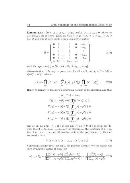 THÈSE DE DOCTORAT ELLOUMI Mounir Espaces duaux de ...