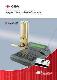Magnetkarten-Schließsystem CS 9580 - NORMBAU Beschläge und ...