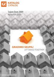 Katalog 2009 - Sejem Dom