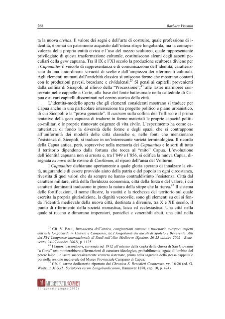 Art. VISENTIN - Capua medievale PDF def - Mediaeval Sophia