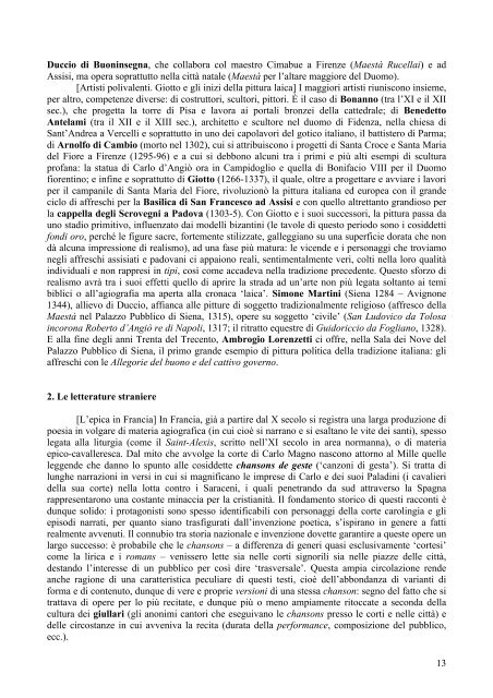 Letteratura italiana: dalle Origini alla morte di ... - Claudio Giunta