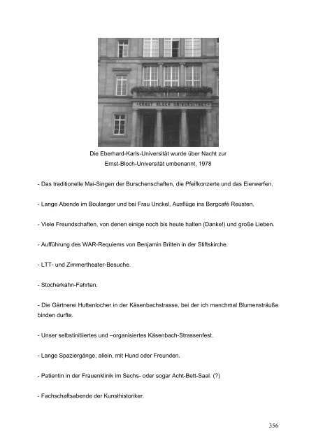 100 Jahre Frauenstudium an der Universität Tübingen