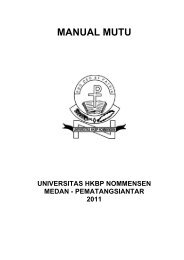 MANUAL MUTU - Univ. HKBP Nommensen: Main