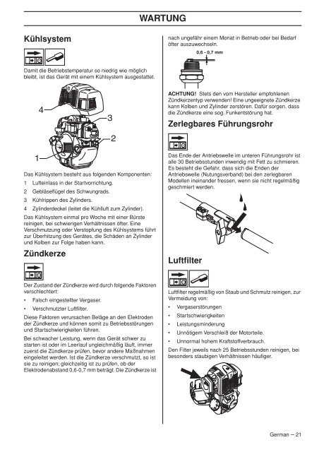 OM, 324 L X-series, 324 LD X-series, 2008-04, DE, SI - Husqvarna