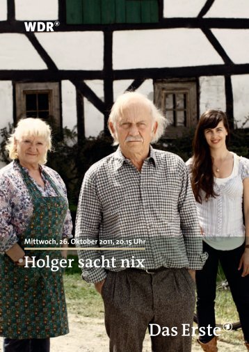 Holger sacht nix.indd - Thomas Durchschlag
