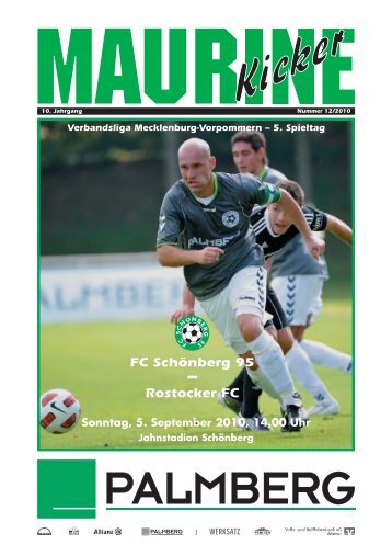 Maurine-Kicker 12/2010 - FC Schönberg 95