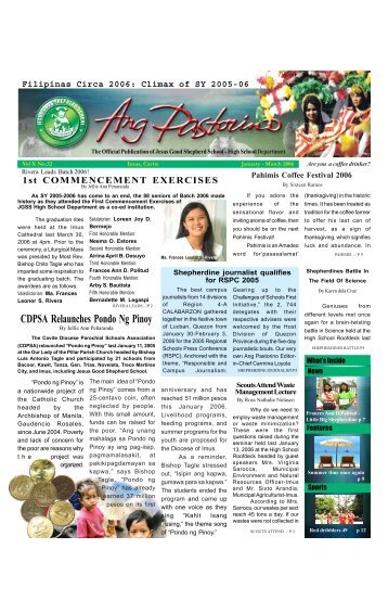 12 CDPSA Relaunches Pondo Ng Pinoy - Pastorelle