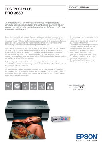 EPSON STYLUS PRO 3880