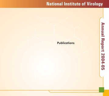 National Institute of Virology - Indian Council of Medical Research