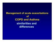 COPD and Asthma similarities and differences - Indiachest.org