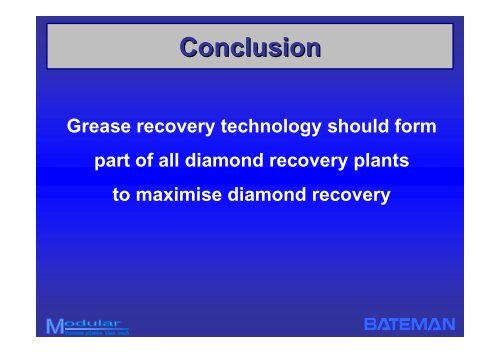 BATEMAN GREASE RECOVERY SYSTEMS