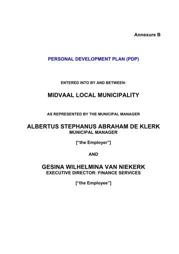 Personal Development Plan.pdf - Midvaal Local Municipality