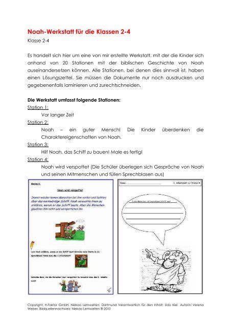 Detailbeschreibung im PDF-Format - Niekao Lernwelten