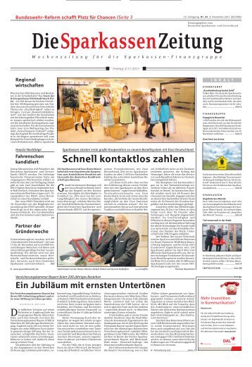 als PDF downloaden - Sparkassenzeitung