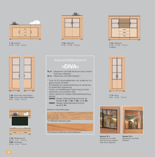 Gesamtkatalog 2010 Speisezimmerprogramme - Niehoff