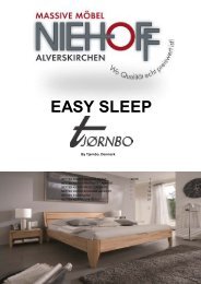 Typenliste und Preise - EasySleep Betten