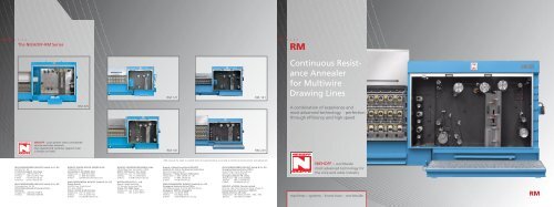 Continuous Resist- ance Annealer for Multiwire Drawing Lines