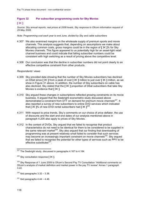 Pay TV phase three document - Stakeholders - Ofcom