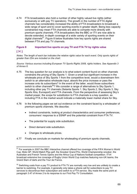 Pay TV phase three document - Stakeholders - Ofcom