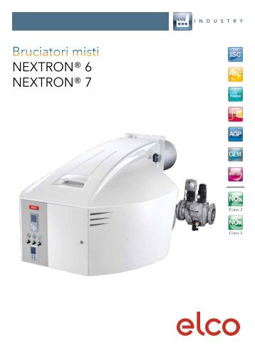 Bruciatori misti NEXTRON® 6 NEXTRON® 7 - CUENOD