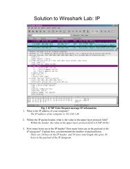 Solution to Wireshark Lab: IP