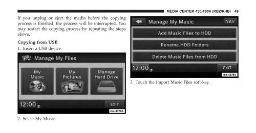 2011 RBZ/RHB Multimedia User's Manual - SPX