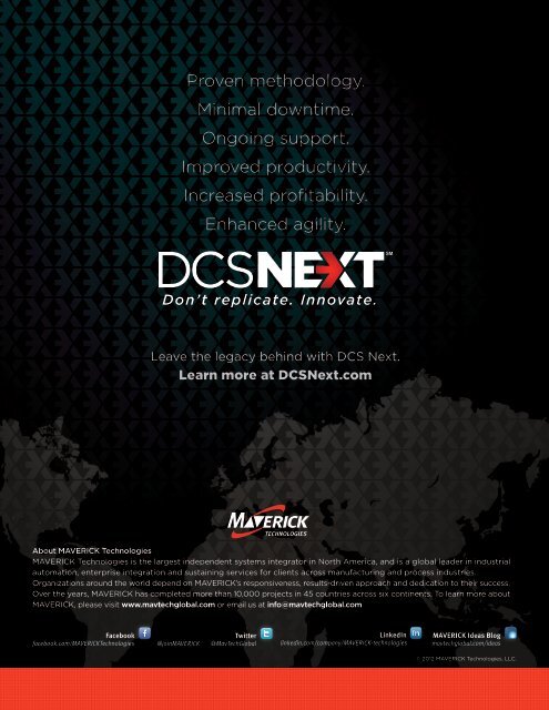 DCSNext Overview - MAVERICK Technologies