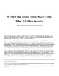 IRDye QC-1 Dark Quencher - The Next Step in Near Infrared ...