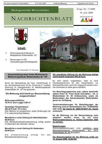 Datei herunterladen - .PDF - Weitersfelden