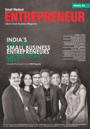 Small business top 100 entrepreneurs of the year - Franchise India