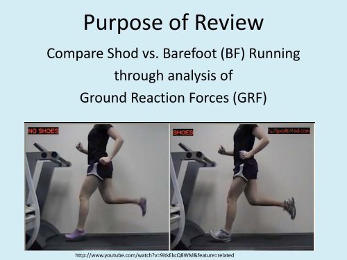 Barefoot vs. Shod Running - Physical Therapy and Rehabilitation ...