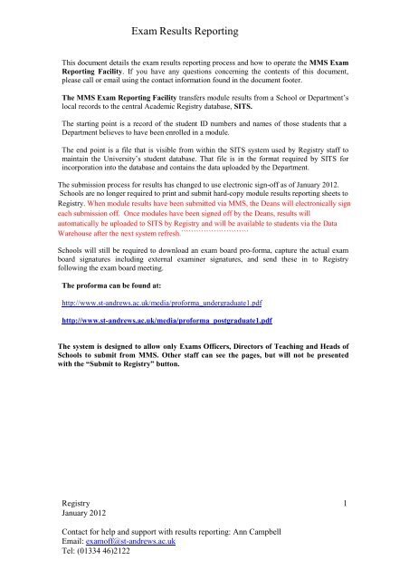 exam-results-reporting-university-of-st-andrews