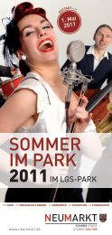 SoMMER iM PARK - Stadt Neumarkt in der Oberpfalz