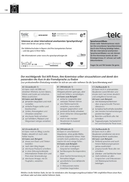 Programmheft - Volkshochschule Mühldorf a. Inn