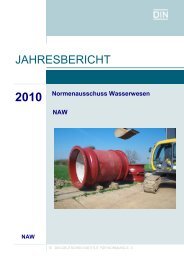 NAW Jahresbbericht 2010.pdf - DIN Deutsches Institut für Normung ...