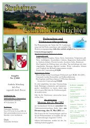 Mai und Juni 2012 - Stroheim
