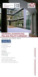 generalsanierung palais palffy-erdödy - Burghauptmannschaft ...